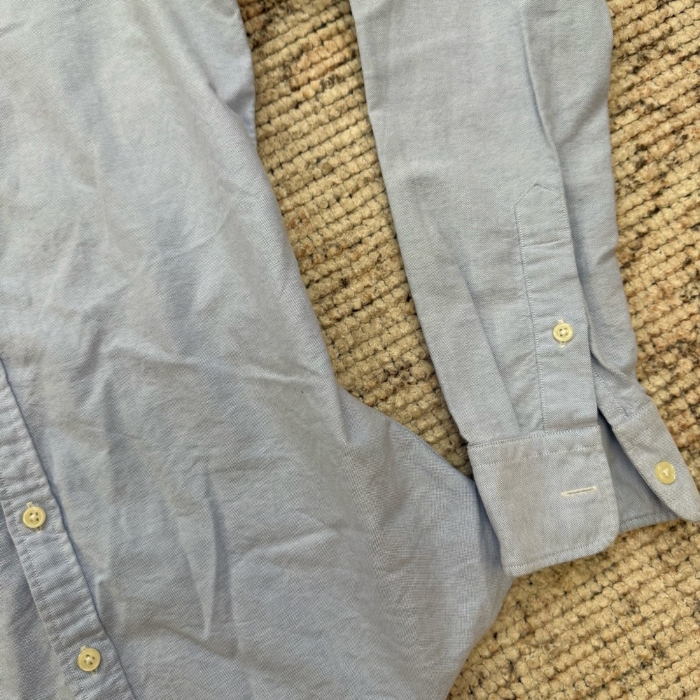 Ralph Lauren button down Light Blue Shirt women 2 - Picture 3 of 6